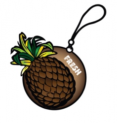 Car air freshener vector image