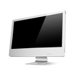 Modern computer monitor vector image