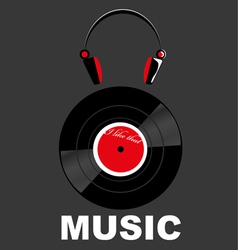 The Music vector image