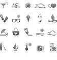 Leisure icons vector image