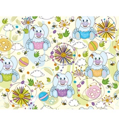 Kids pattern Royalty Free Vector Image - VectorStock
