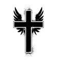 Cross vector image