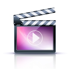 Media player icon vector image