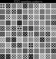 Seamless ornament patterns vector image