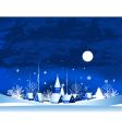 Christmas card vector image