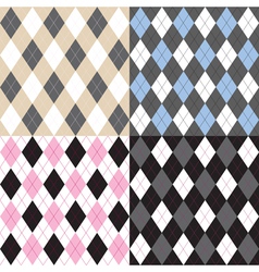 Argyle vector image