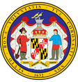 Maryland Seal vector image