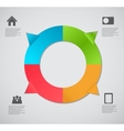 Infographic template business vector image