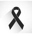 Cancer awareness ribbon Cancer awareness ribbon vector image