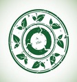 Recycling symbol vector image