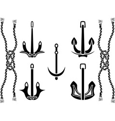 Anchors Anchors vector image