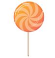 Candy twirl vector image