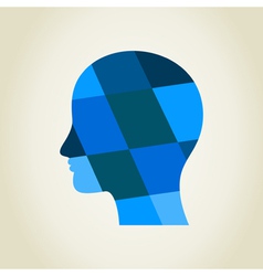 Head5 vector image