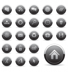 Icons set for web design Icons set for web design vector image
