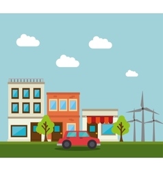 Buildings concept design Buildings concept design vector image