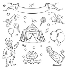 Circus vector image