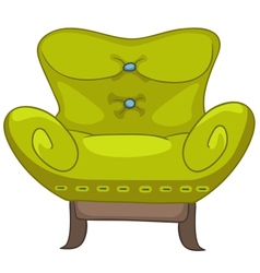 Cartoon home furniture chair vector image