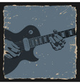 Guitar player vector image