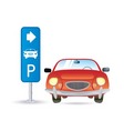 Parking icon Parking icon vector image