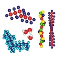 Molecule vector image