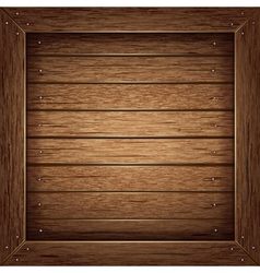 Wooden panel seamless background vector image