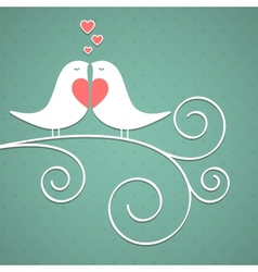 Valentines background vector image