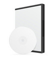 Cd and dvd bisk box packing 04 vector image