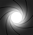 Gun barrel vector image