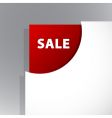 Sale sign vector image