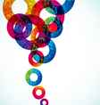 Abstract colorful background vector image