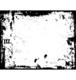 Grunge border vector image