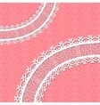 Ornamental lace background vector image