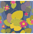 Beautiful flower pink lotus vector image