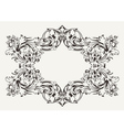 Old Antique High Ornate Frame vector image