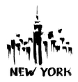 New York skyscrapers New York skyscrapers vector image