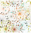 Floral background vector image