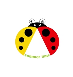 Ladybug vector image