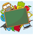 Education and school icon set vector image