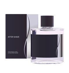 After shave lotion vector image