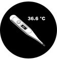 Thermometer icon vector image