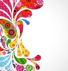 Floral pattern vector image