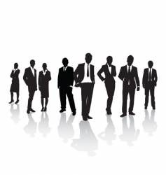 Business people vector image
