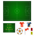Football set vector image