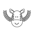 Cartoon zebra Royalty Free Vector Image - VectorStock
