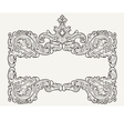 Antique Vintage Frame vector image