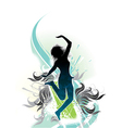 Girl in dreams Girl in dreams vector image