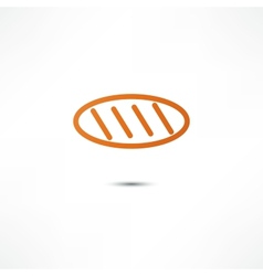 Loaf Of Bread Icon vector image