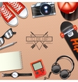 Hipster Background vector image