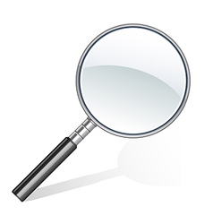 Magnifying Glass Icon vector image