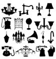 Antique objects vector image